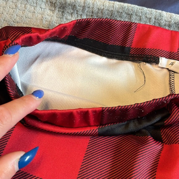 Buffalo Plaid Skirt- worn once - Picture 4 of 5